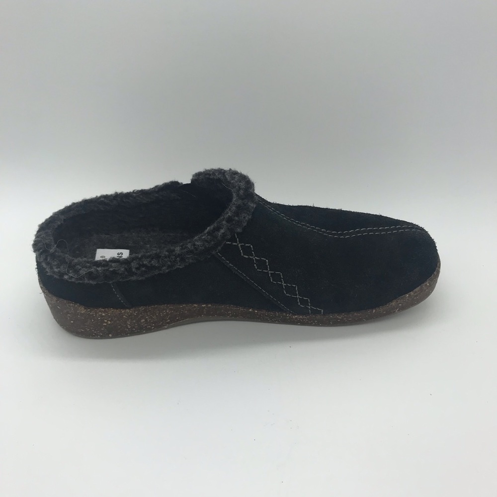Earth Origins Aurora Johanna Slip On Fleece Lined Clogs Size 8